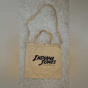 Indiana Jones Tan Canvas Tote Bag
